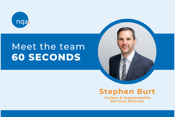 Meet the Team: 60 Seconds with Stephen Burt summary image