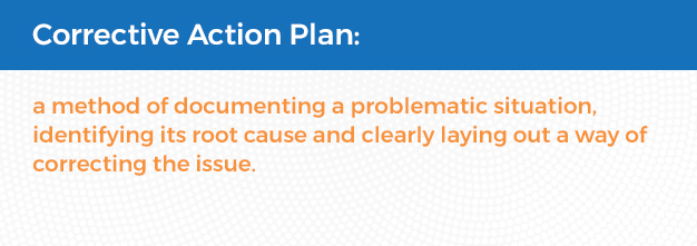 corrective action plan